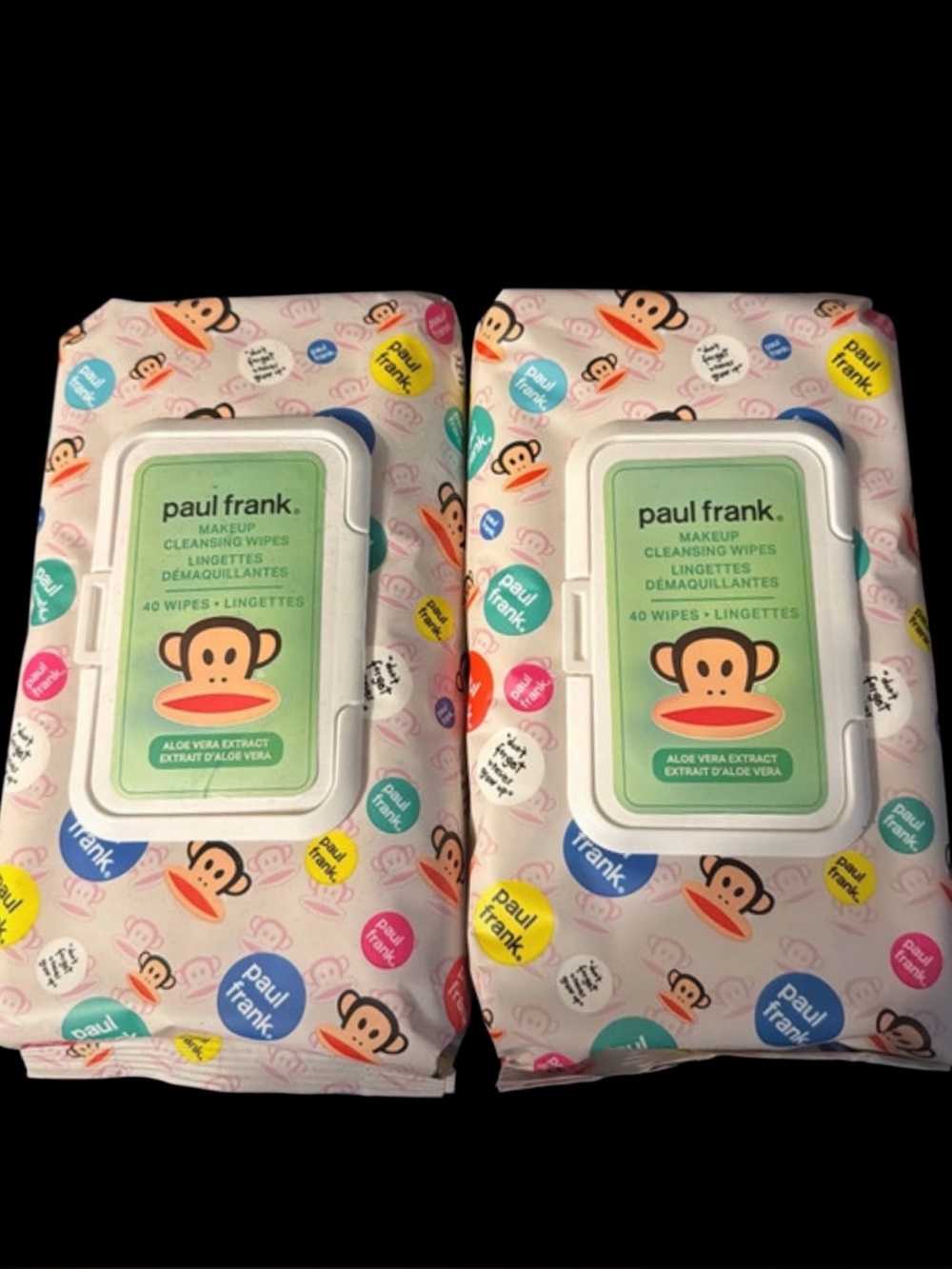 Paul Frank Makeup Cleansing Wipes Lot